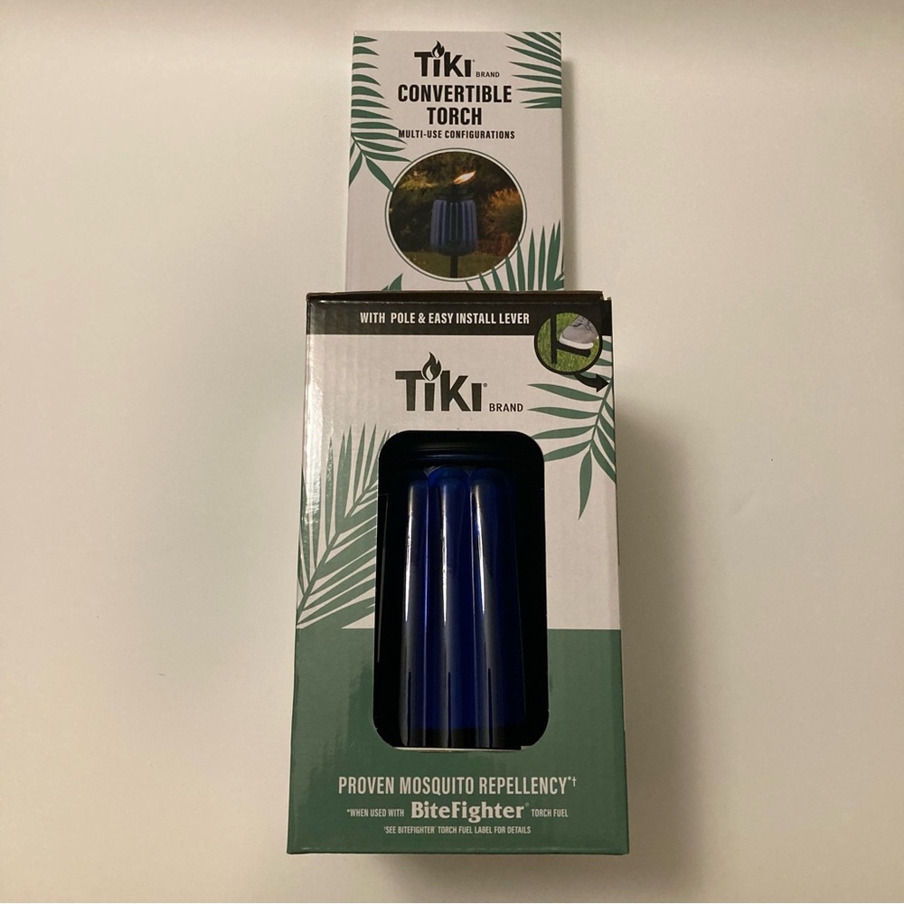 NWT NEW Brand Convertible Torch - Blue mosquito repellent
